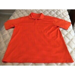 Orange Nike Golf Polo